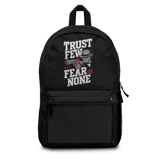 Mobster Gangster Mafia Organized Crime Boss Backpacks