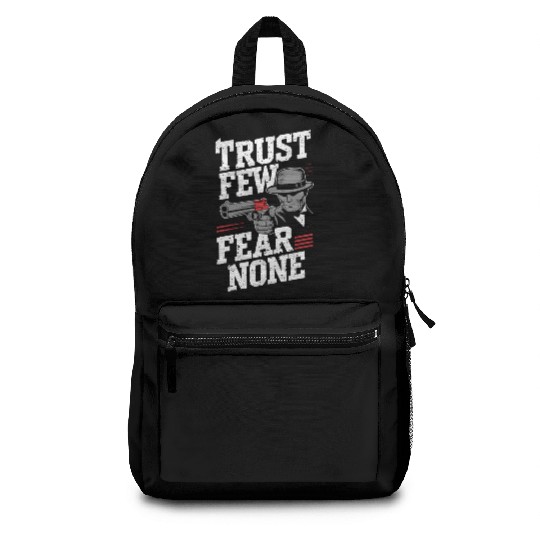 Mobster Gangster Mafia Organized Crime Boss Backpacks