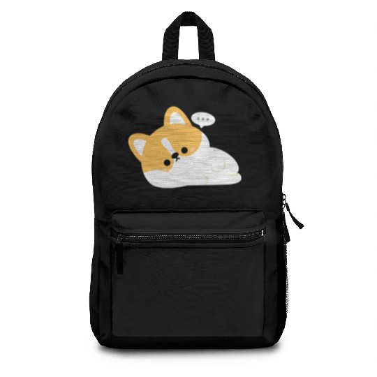Tired Corgi Backpacks