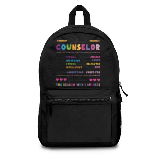 School Counselor School Counselor Backpacks