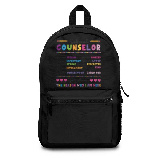 School Counselor School Counselor Backpacks