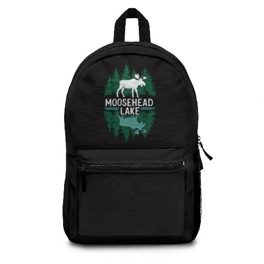 Moosehead Lake Maine. Backpacks