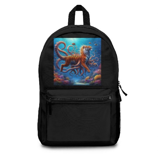 The octopus-tiger Backpacks