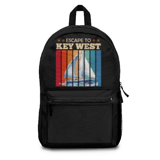 Florida ESCAPE TO KEY-WEST Sailing Outfit Backpacks