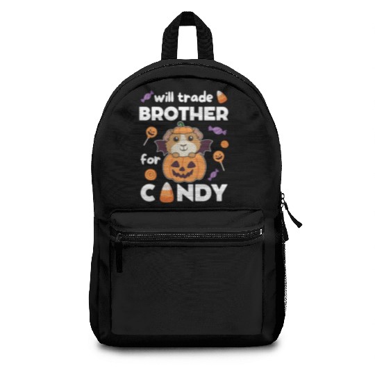 Guinea Pig Halloween Trade Brother For Candy Backpacks