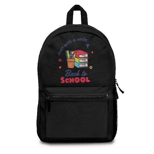 Back to School - Start with a Smile Backpacks