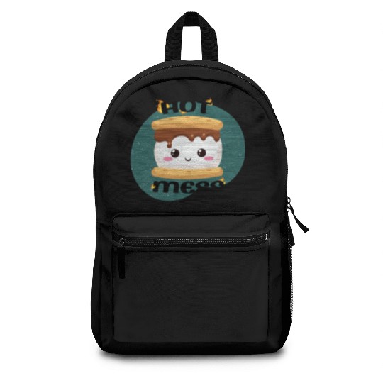 Hot Mess Kawaii S'more Meme Backpacks