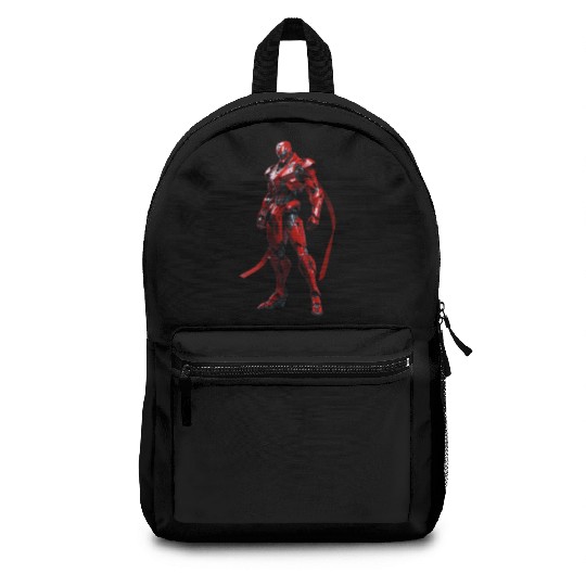 Default Humanfaced Robot villain robot character Backpacks