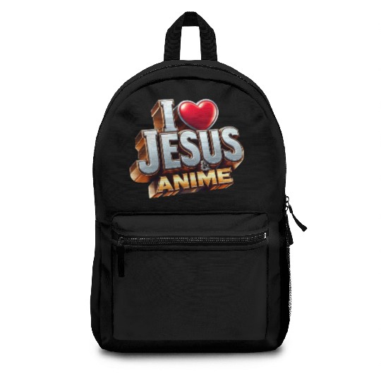I Love Jesus & Anime Backpacks