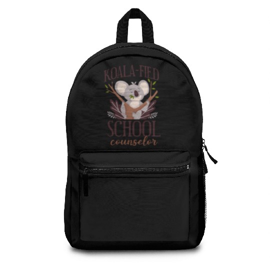 School Counselor Koala Koala-Fied Backpacks
