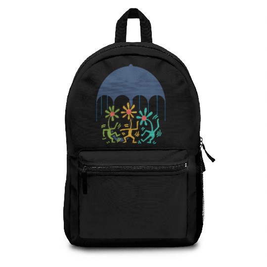 people dance flower Backpacks