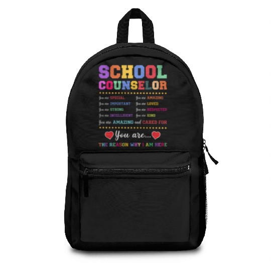 School Counselor School Counselor Backpacks