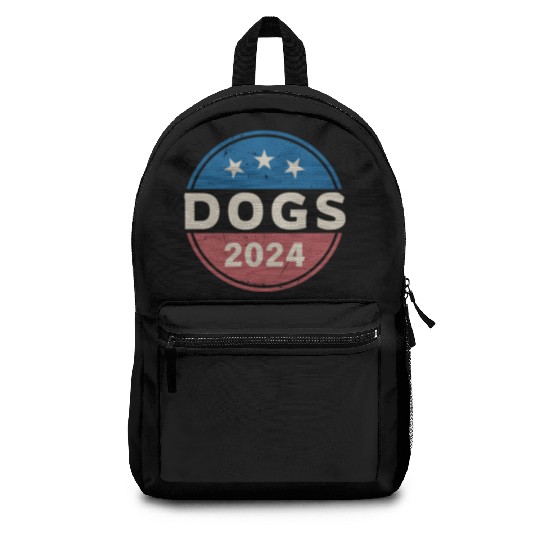 Dogs For President Funny Political 2024 Election Backpacks