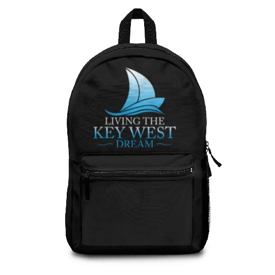 Florida Keys LIVING THE KEY-WEST DREAM Sailor Backpacks