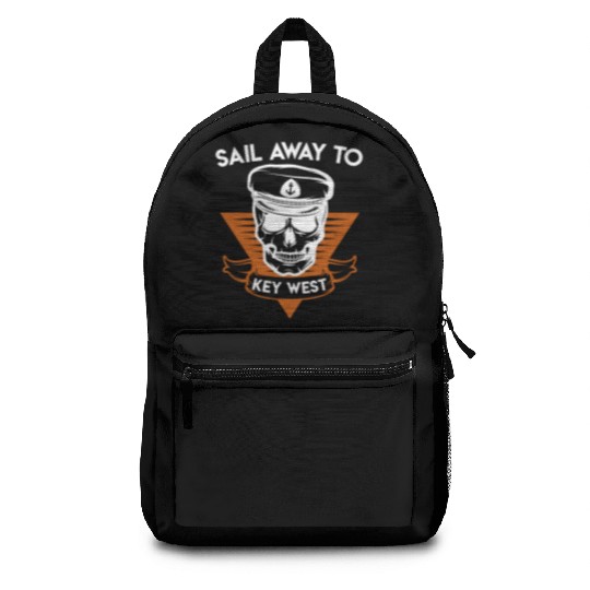 Florida Keys SAIL AWAY TO KEY-WEST Sailing Outfit Backpacks