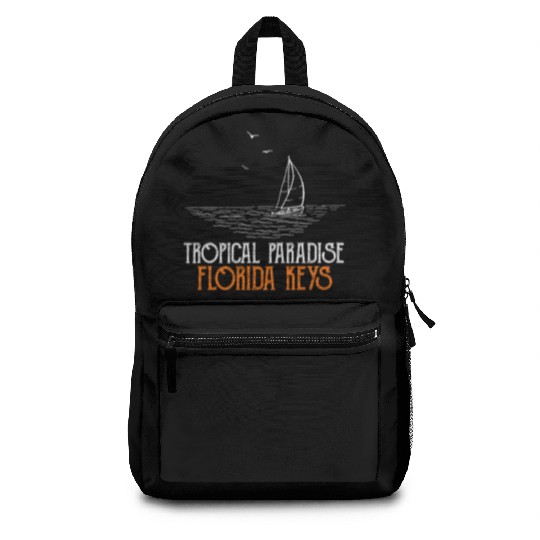 West Keys TROPICAL PARADISE FLORIDA KEYS Backpacks