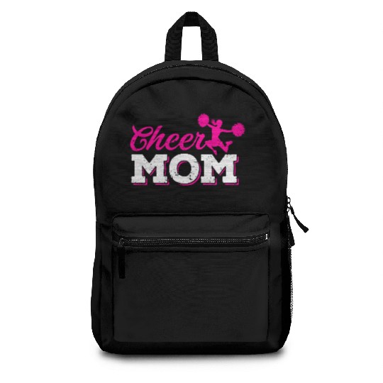 Cheer Mom Funny Cheerleading Mommy Mother's Day Backpacks