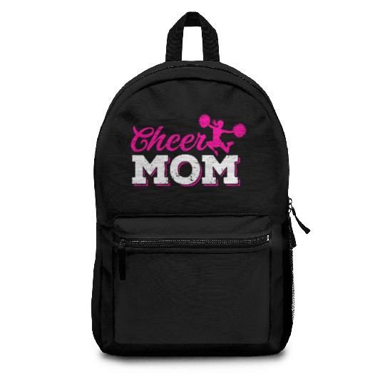 Cheer Mom Funny Cheerleading Mommy Mother's Day Backpacks