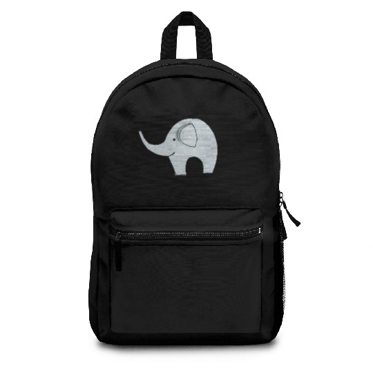 Kids Elephant Funny Design Backpacks - Cool Animal Lover
