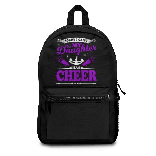 My Daughter Cheer Mom Cheerleading Mother's Day Backpacks