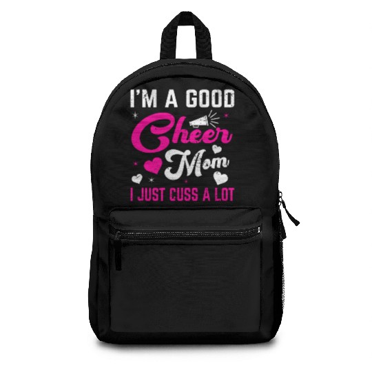 A Good Cheer Mom Cheerleading Mommy Mother's Day Backpacks