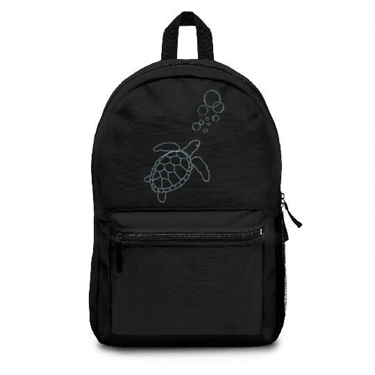 Serene Turtle Drift Backpacks