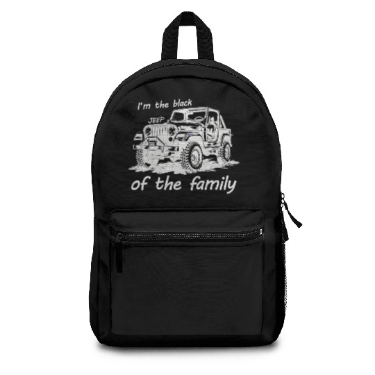 I'm the black jeep of the family Backpacks