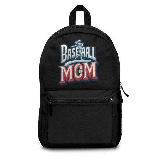 Proud Baseball Mom: Swinging for the Fences.t-shir Backpacks