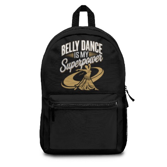 Tribal Fusion Rhythmic Dance Art For Belly Dance Backpacks