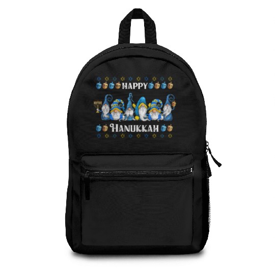 "Hanukkah Gnome" Wishing You a Happy Hanukkah Backpacks