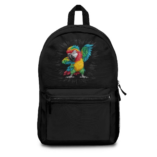 Macaw Parrot for a Bird Lover Animal Lover Backpacks
