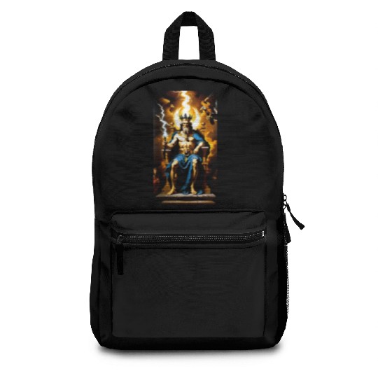 Zeus Jupiter Greek Mythology Gods Baroque Backpacks