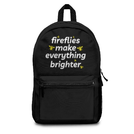 Fireflies Firefly Lightning Bug Insect Collector Backpacks