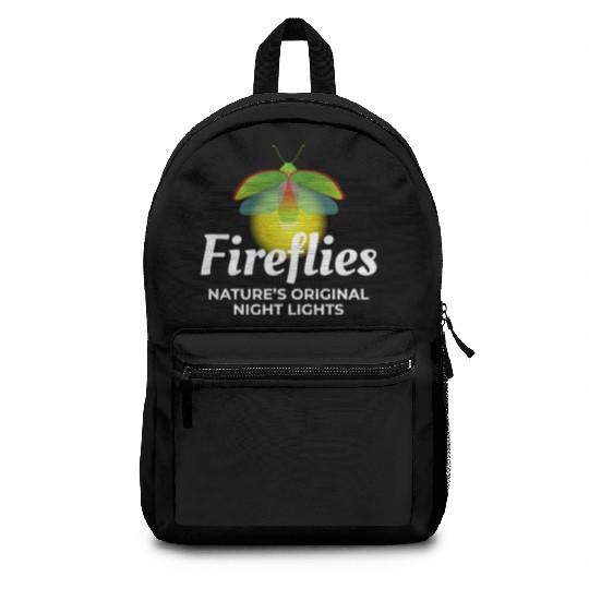 Fireflies Firefly Lightning Bug Insect Collector Backpacks