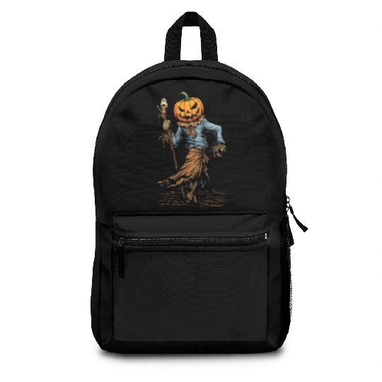 Spooky Halloween Scarecrow Backpacks