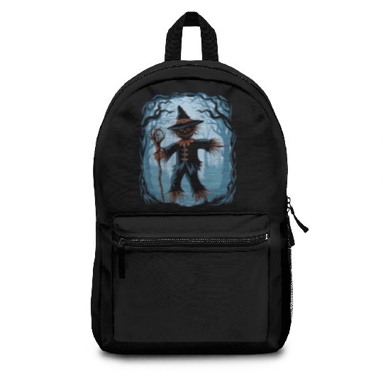 Spooky Halloween Scarecrow Backpacks