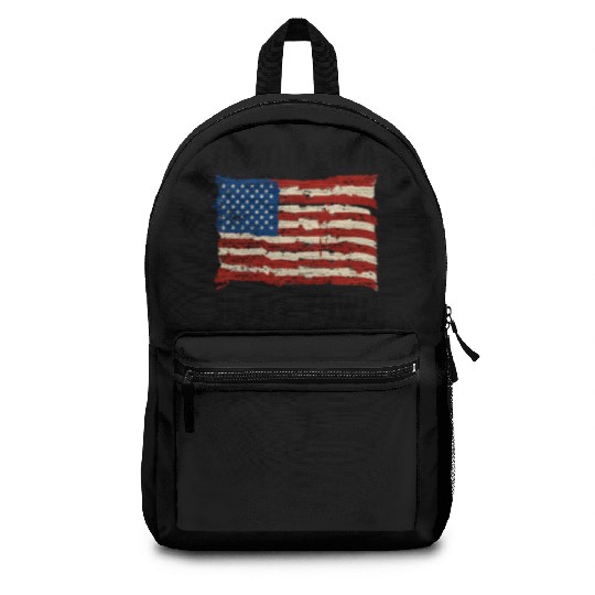 Try That In a Small Town US Flag Backpacks