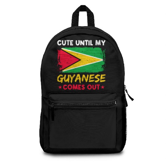 Guyana Pride Guyanese Roots Georgetown Love Backpacks