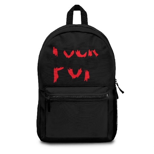 Fuck pop charts music heavy metal hard rock love Backpacks