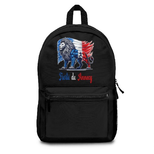 The proud Annecy flag design Backpacks