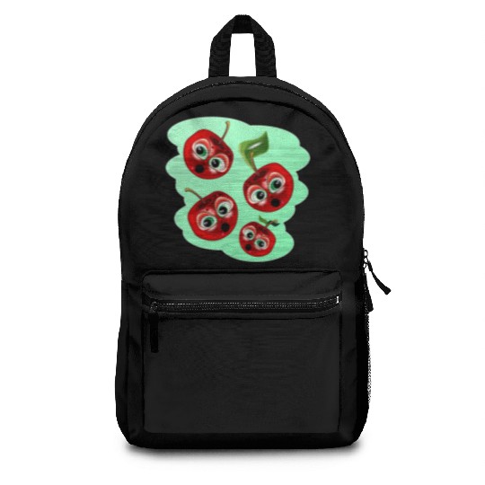 CHERRIES SURPRISE FAMILY Backpacks