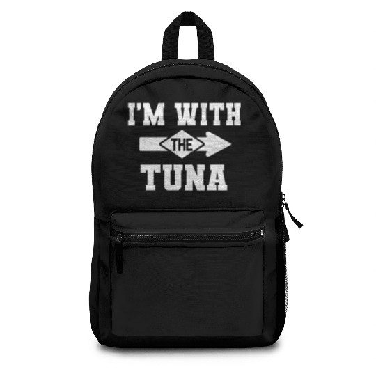 I'm With The Tuna Matching Halloween Costume Party Backpacks