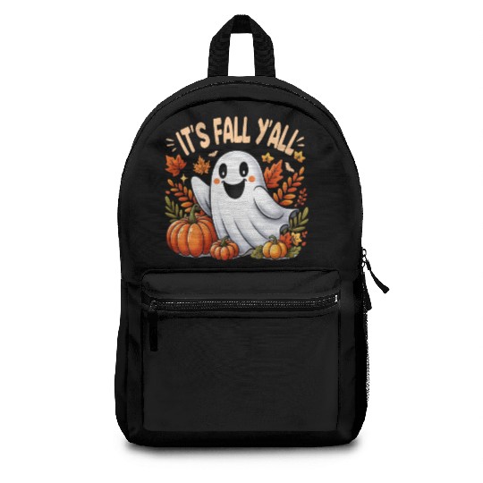 Retro It s Fall Y all Pumpkin Spice Latte Backpacks