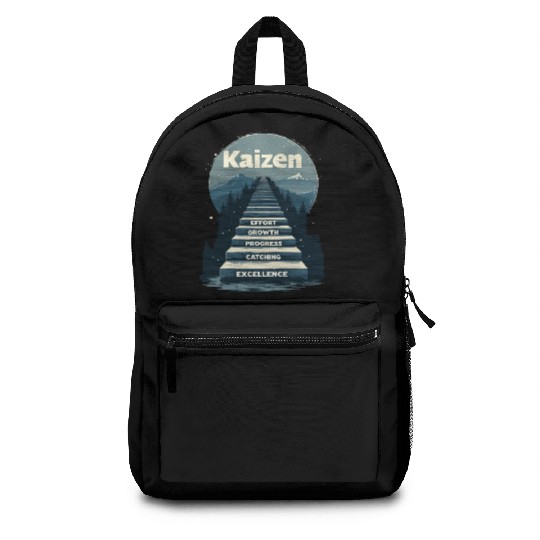 Kaizen Effort Growth Progress Backpacks