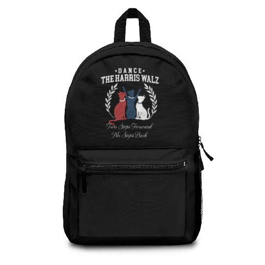 Dance The Harris Walz Two Steps Forward Backpacks