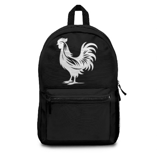 Cute Cock Pedigree Cock Large Plumage Backpacks