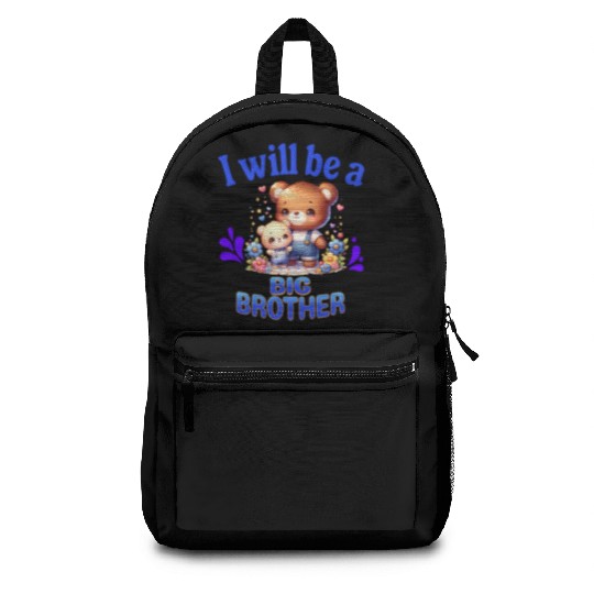 I'm Going To Be A Big Brother Cute Teddy Bears, Backpacks