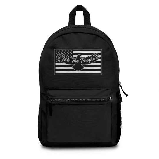We The People Eagle Flag © LIKE US ON FACEBOOK Backpacks