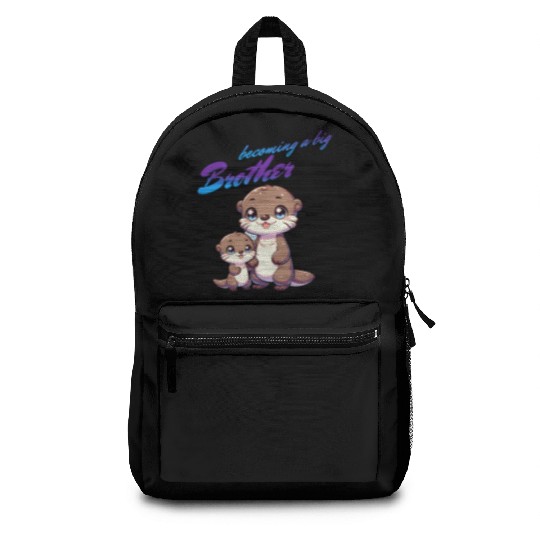 Soon I'll Be A Big Brother, Sweet Otter Brother Backpacks