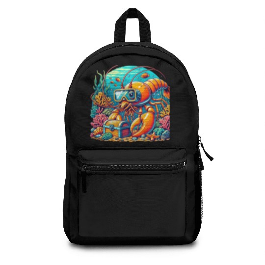 Shrimp Exploration-Underwater Adventure Backpacks